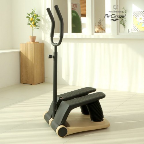 조그만 파워몬 에어클라이머 프리미엄 손잡이 가정용 에어 스텝퍼 유산소 실내 운동 기구
